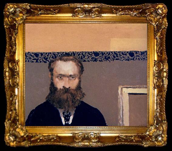 framed  Edouard Vuillard Self-Portrait, ta009-2